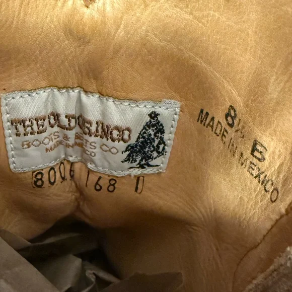 Old Gringo leopard spotted Cowboy Boots - Picture 6 of 6